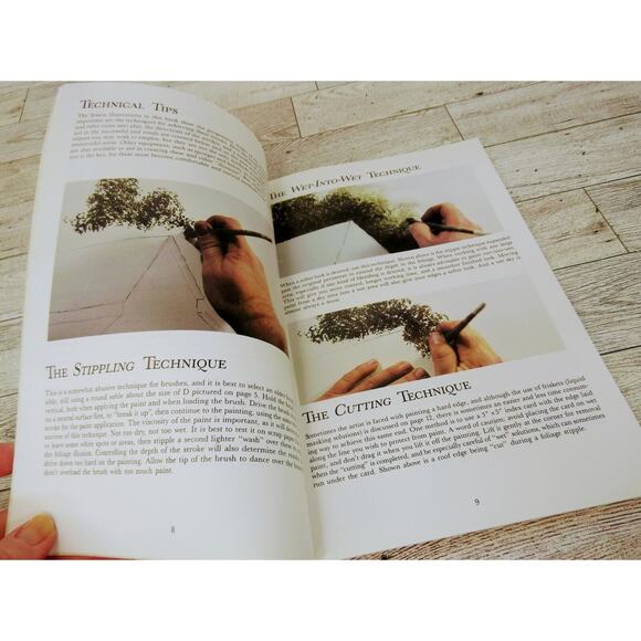 Acrylics‎ Landscape Paint Book 1984 Walter Foster Instruction R Bradford Johnson - Picture 3 of 13